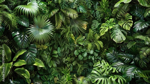 Wallpaper Mural amazon rainforest pattern wallpaper Torontodigital.ca