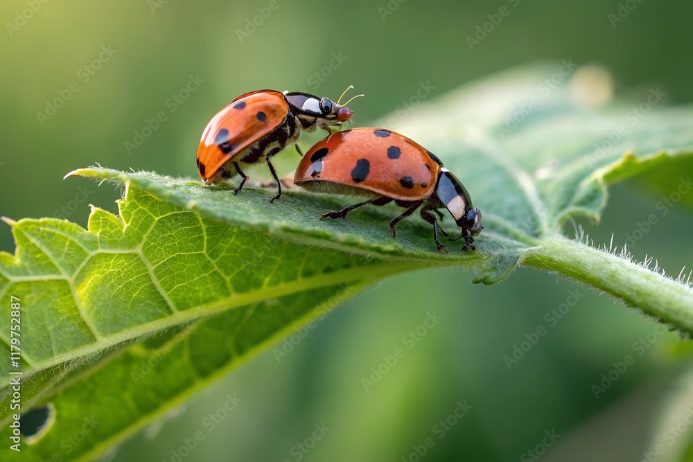 Fototapeta premium Ladybug illustration.