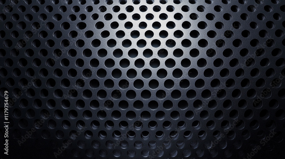 Naklejka premium diamond shape patterned black silk background Metal texture background.