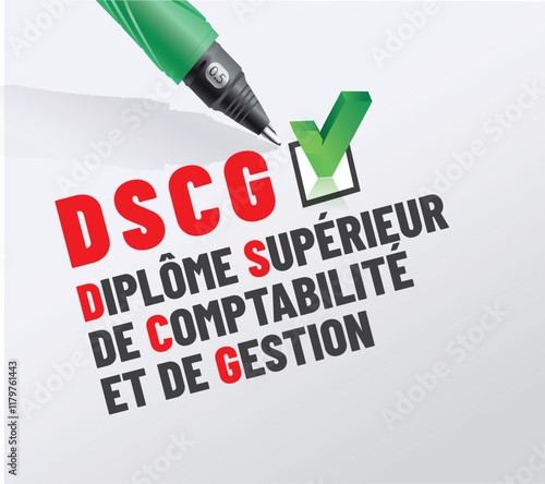 Acronyme - DSCG - Diplôme Supérieur de Comptabilité et de Gestion
