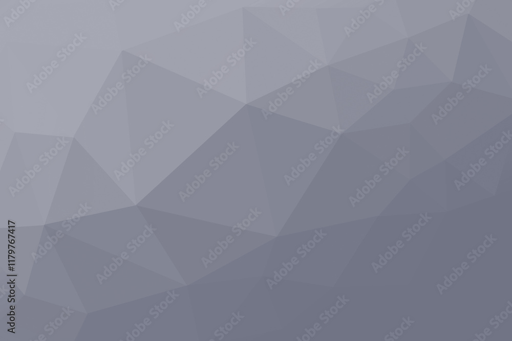 Obraz premium Amethyst shadow gradient triangle background, abstract polygon pattern. Amethyst shadow - violet dusted with a touch of gray. Color of the year 2025. illustration