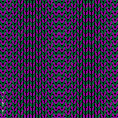 Knitted background pattern wallpaper knitting decorative print handmade textile knitting handiwork