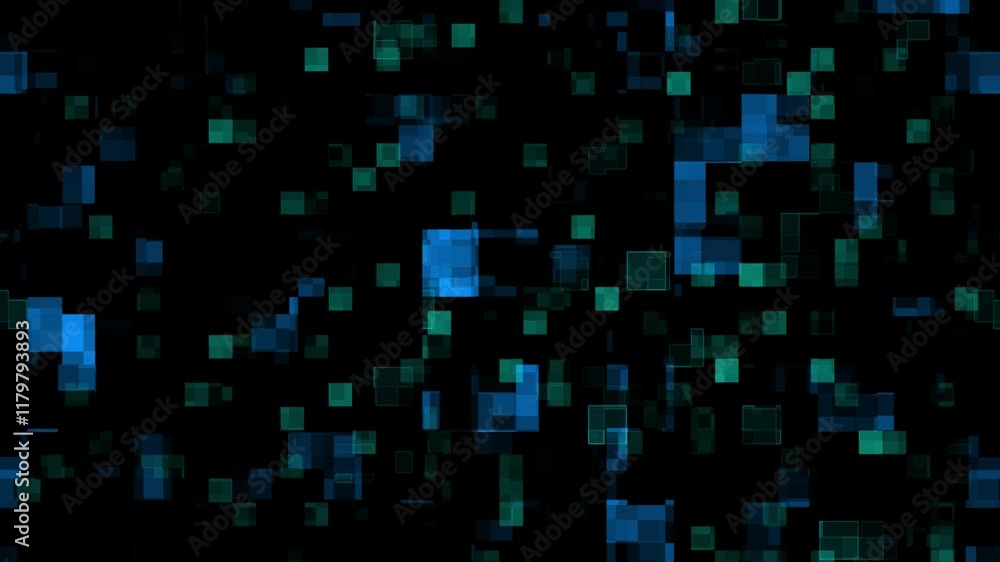 Abstract blue digital technology background Abstract blue digital technology background