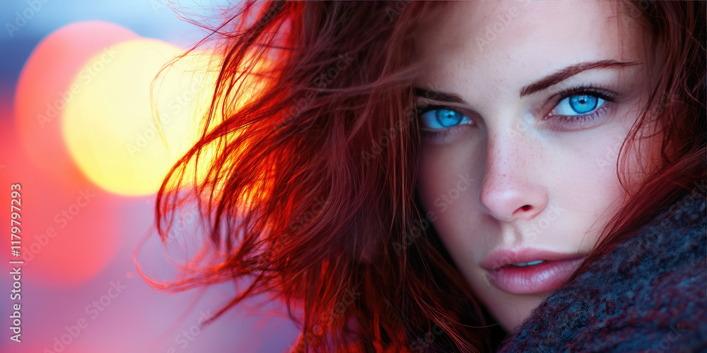 Portrait of a stylish sassy woman with a sassy expression. Fashionable popular girl Portrait of a stylish sassy woman with a sassy expression. Fashionable popular girl