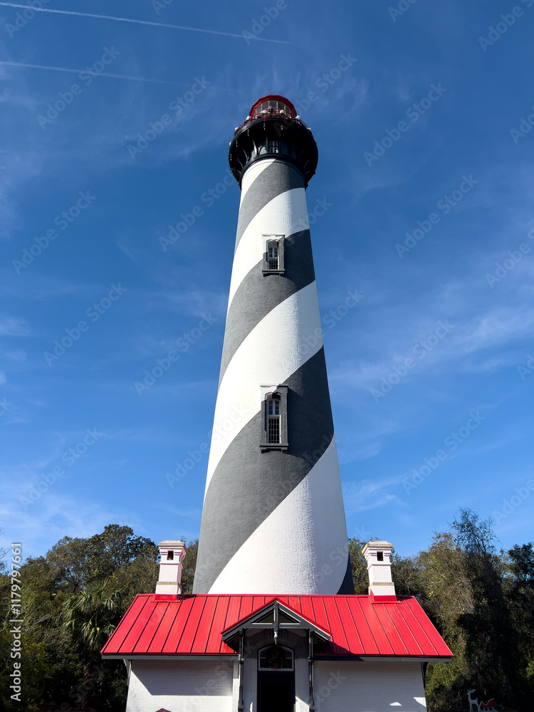 St. Augustine Light (1824), St. Augustine, Florida, USA