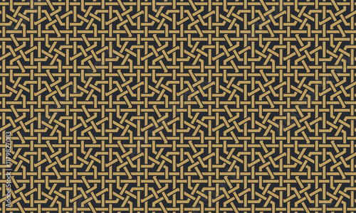 Seamless geometric pattern in authentic arabian style.