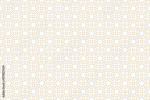 Seamless geometric pattern in authentic arabian style.