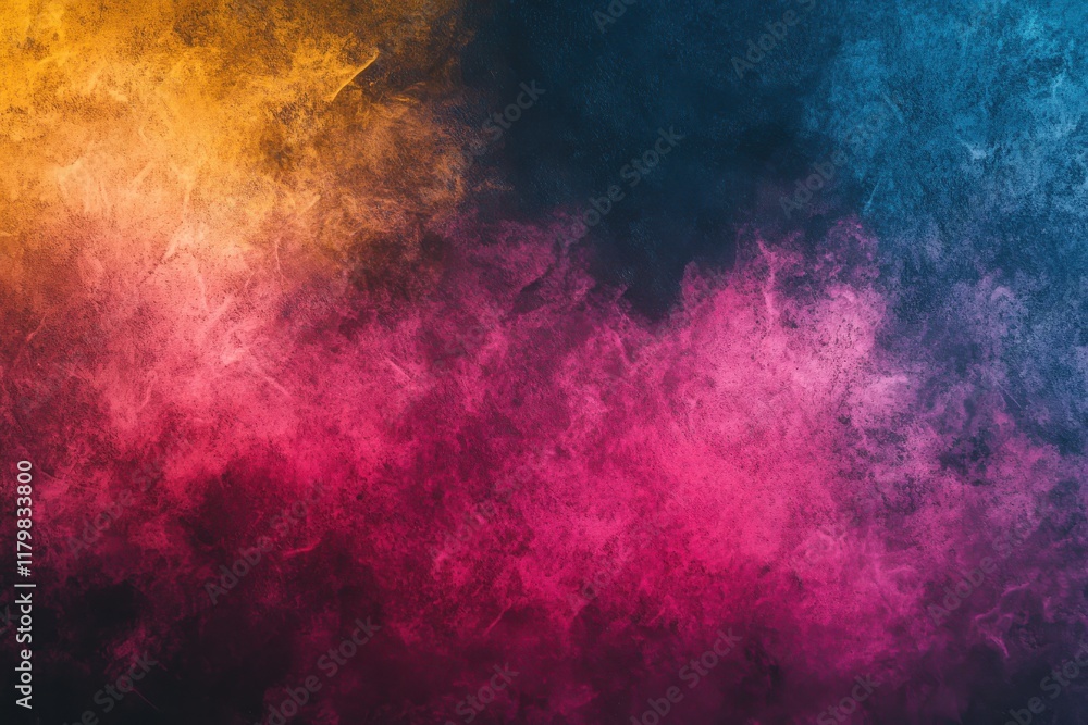 Grainy Gradient Background Blue, Pink, Yellow Abstract Glow: A smooth gradient with blue, pink, and yellow hues, accompanied by a glowing abstract effect. Grainy Gradient Background Blue, Pink, Yellow Abstract Glow: A smooth gradient with blue, pink, and yellow hues, accompanied by a glowing abstract effect.