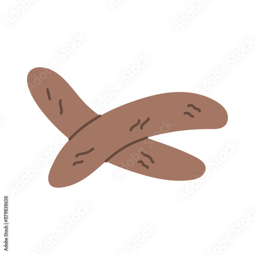 Poop excrement. Type of cat, dog or human poop. Vector illustrations (1)