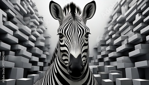 zebra skin background