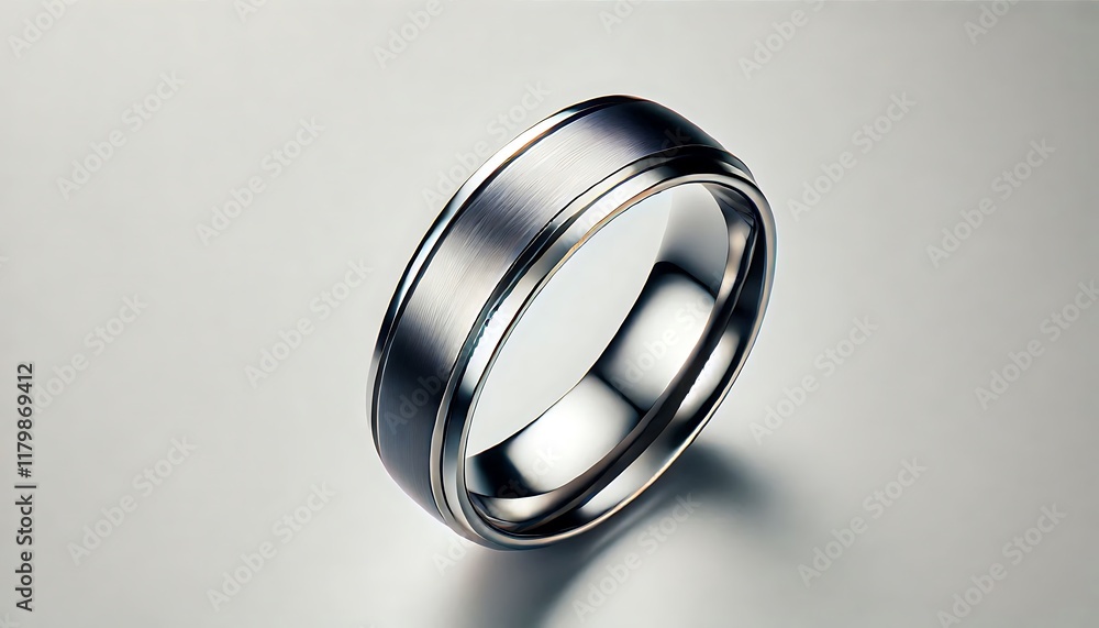 Elegant Titanium Wedding Band Elegant Titanium Wedding Band