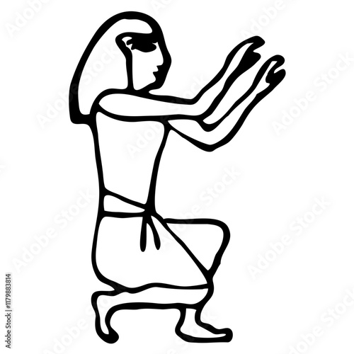 Symbol of the religion of ancient Egypt