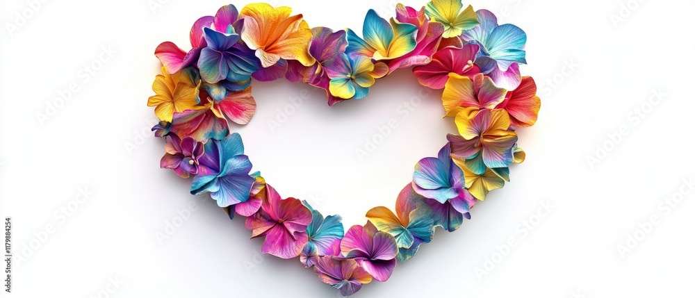 Romantic heart frame with flowers for valentine's day wallpaper Romantic heart frame with flowers for valentine's day wallpaper