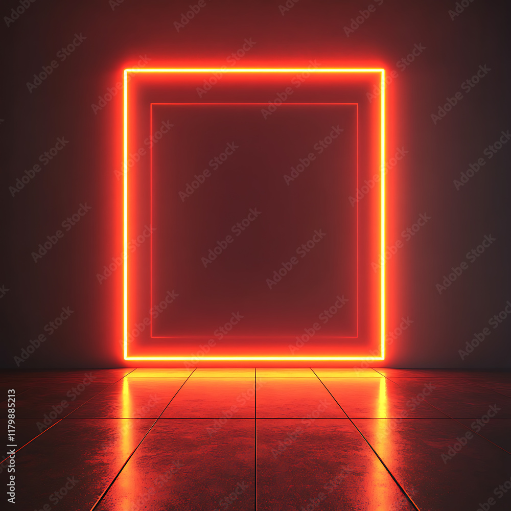 Glowing Neon Light Background Glowing Neon Light Background
