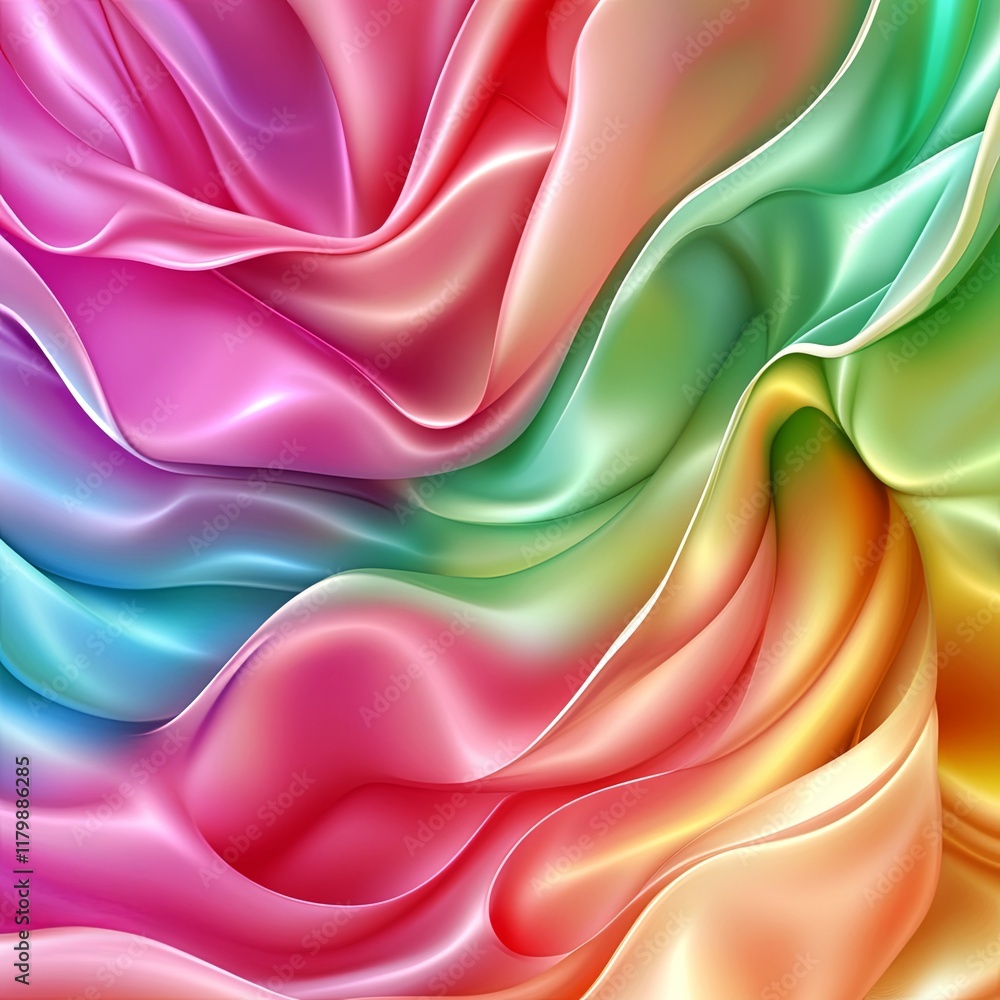 Fototapeta premium Bright Pink and Green Abstract Background Texture