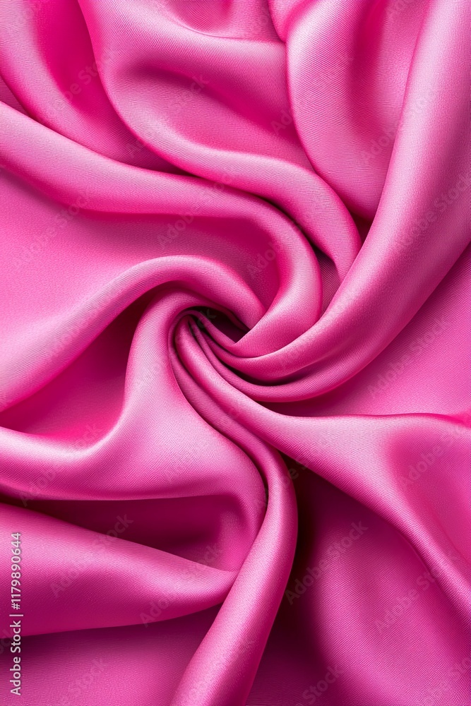 Obraz premium Soft Deep Pink Fabric Textile for Background Use