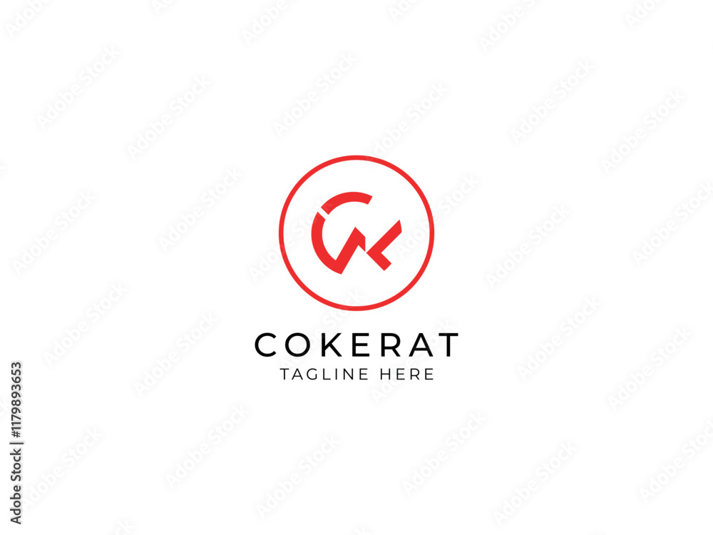 Fototapeta premium Business Modern letter logo design - Alphabet logo 