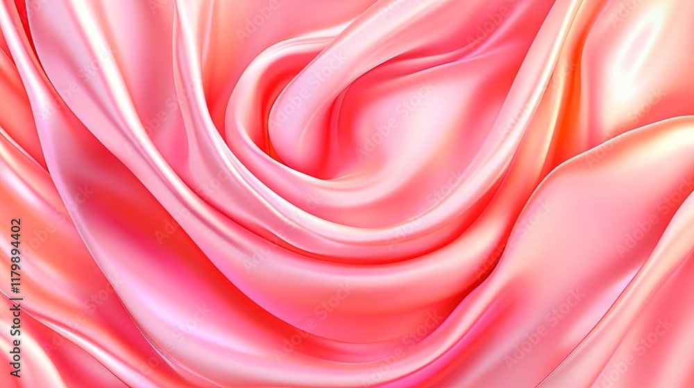 Fototapeta premium Soft Peach Fabric Texture with Smooth Finish