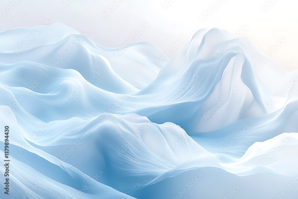 Fototapeta premium Beautiful wavy colorful abstract background