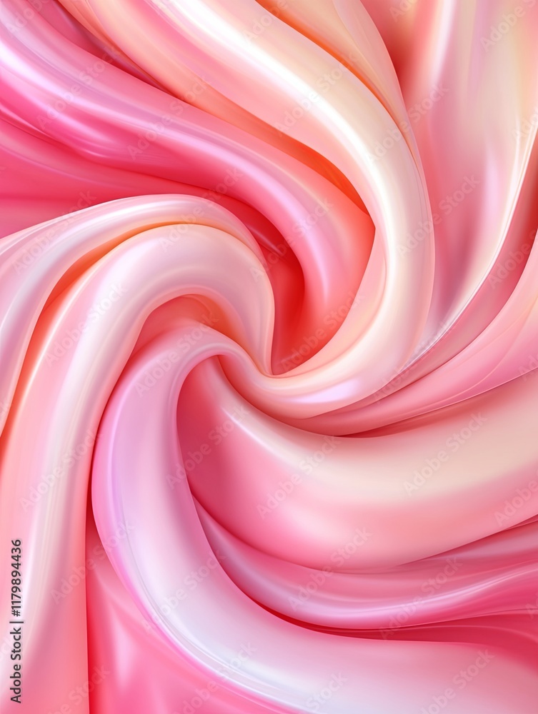 Obraz premium Soft Peachy Pink Fabric Texture Background