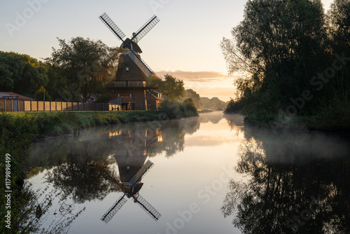 Hengstforder mill, Lower Saxony, Germany photo