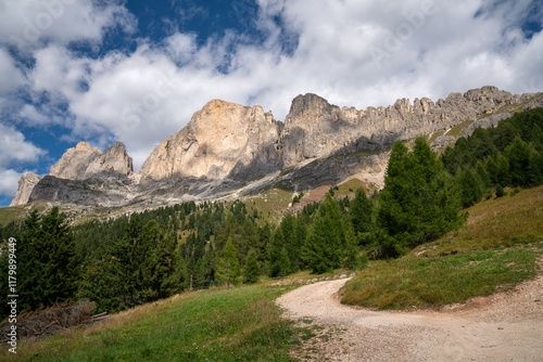 South Titol, Dolomite Alps, Italy, Europe photo