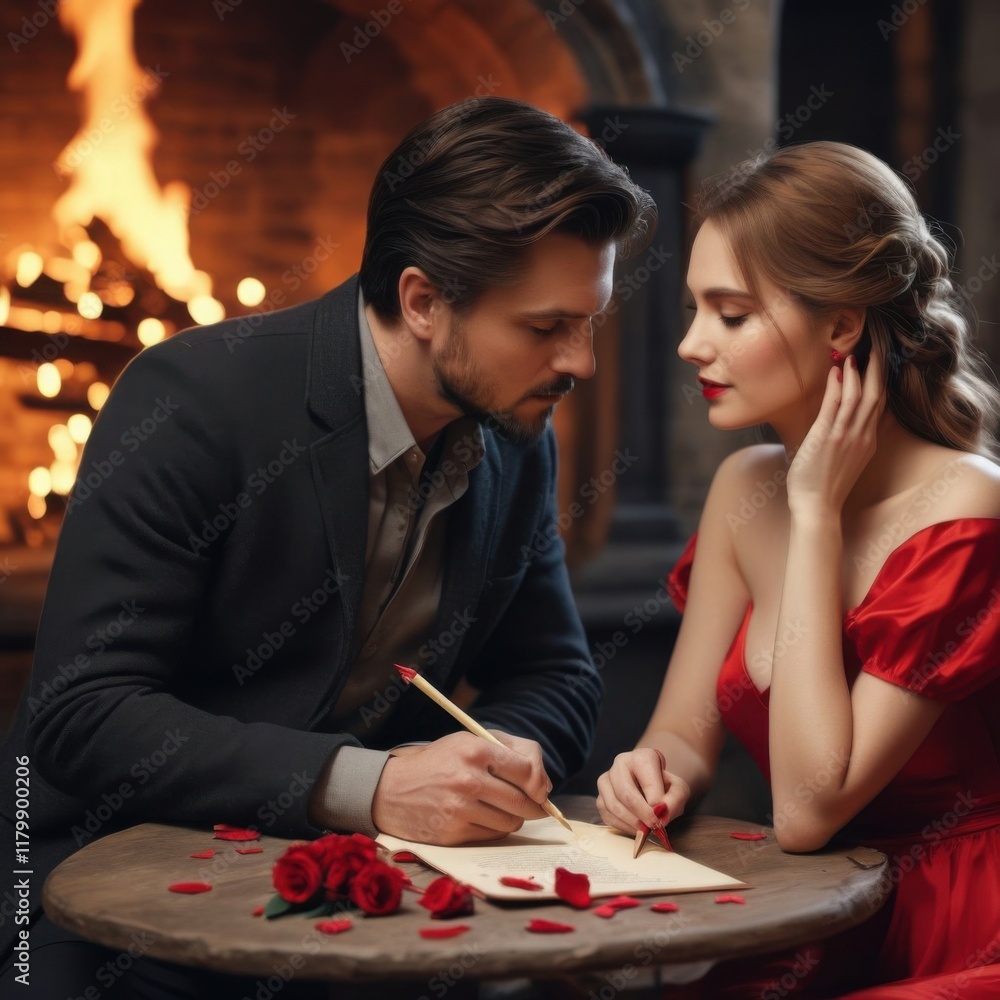Fototapeta premium An Unexpected Reunion