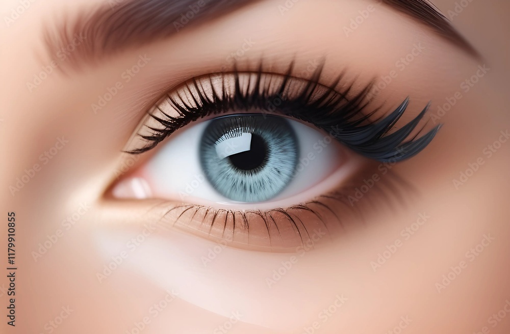 Blue eye eyelashes Blue eye eyelashes
