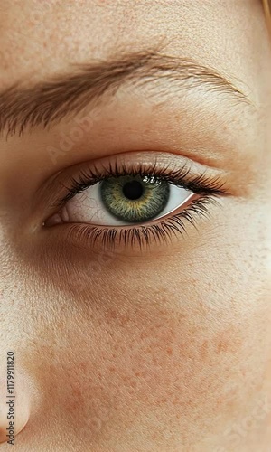 Female Model's Eye