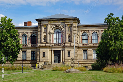 Obraz na płótnie Wolfenbüttel Herzog-August-Bibiliothek w salonie