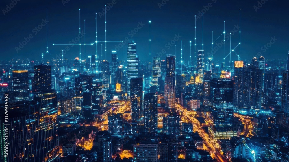 Fototapeta premium A real estate startup can disrupt traditional markets with innovative solutions.