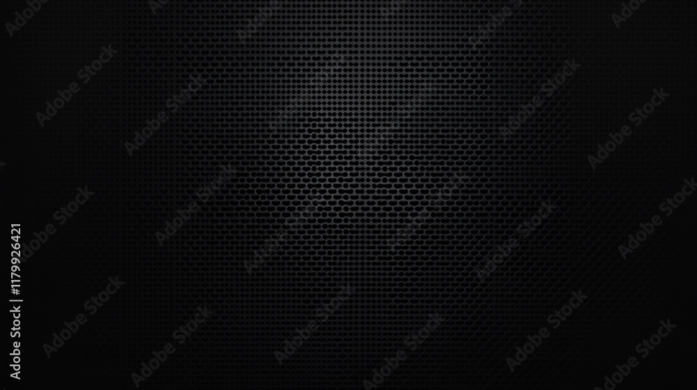 Naklejka premium Black leather texture as background