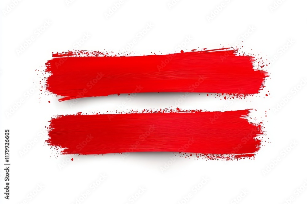 Red Paint Brush Strokes Banner - Abstract red paint, bold strokes, artistic texture, vibrant color, design element. Red Paint Brush Strokes Banner - Abstract red paint, bold strokes, artistic texture, vibrant color, design element.