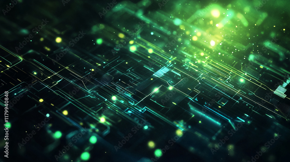 Obraz premium futuristic cyberpunk concept background 