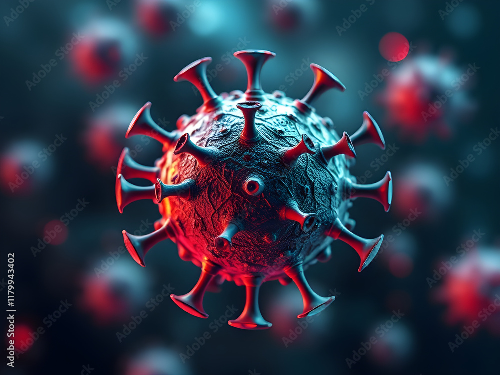 AI Image of Virus and Infection