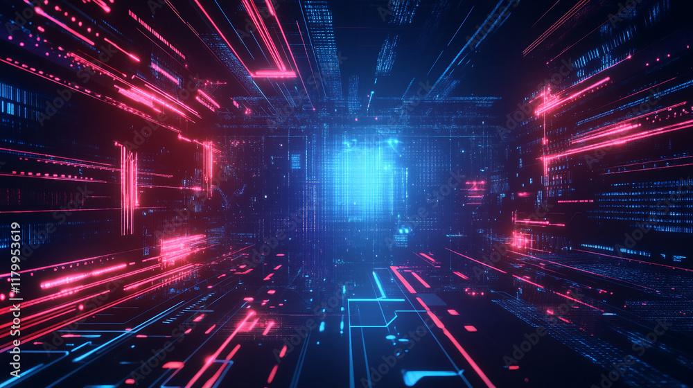 futuristic cyberpunk concept background futuristic cyberpunk concept background
