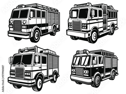 Vector Illustration of Isolated Dune Buggie Silhouette