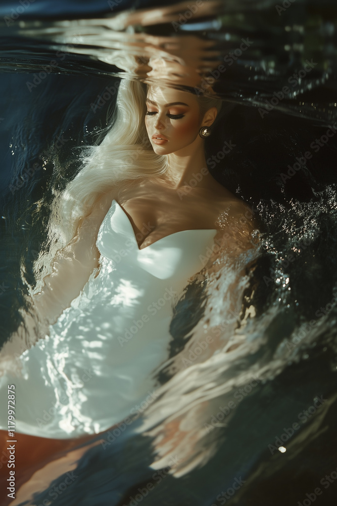 Obraz premium old money style aesthetic photography, modern luxury style