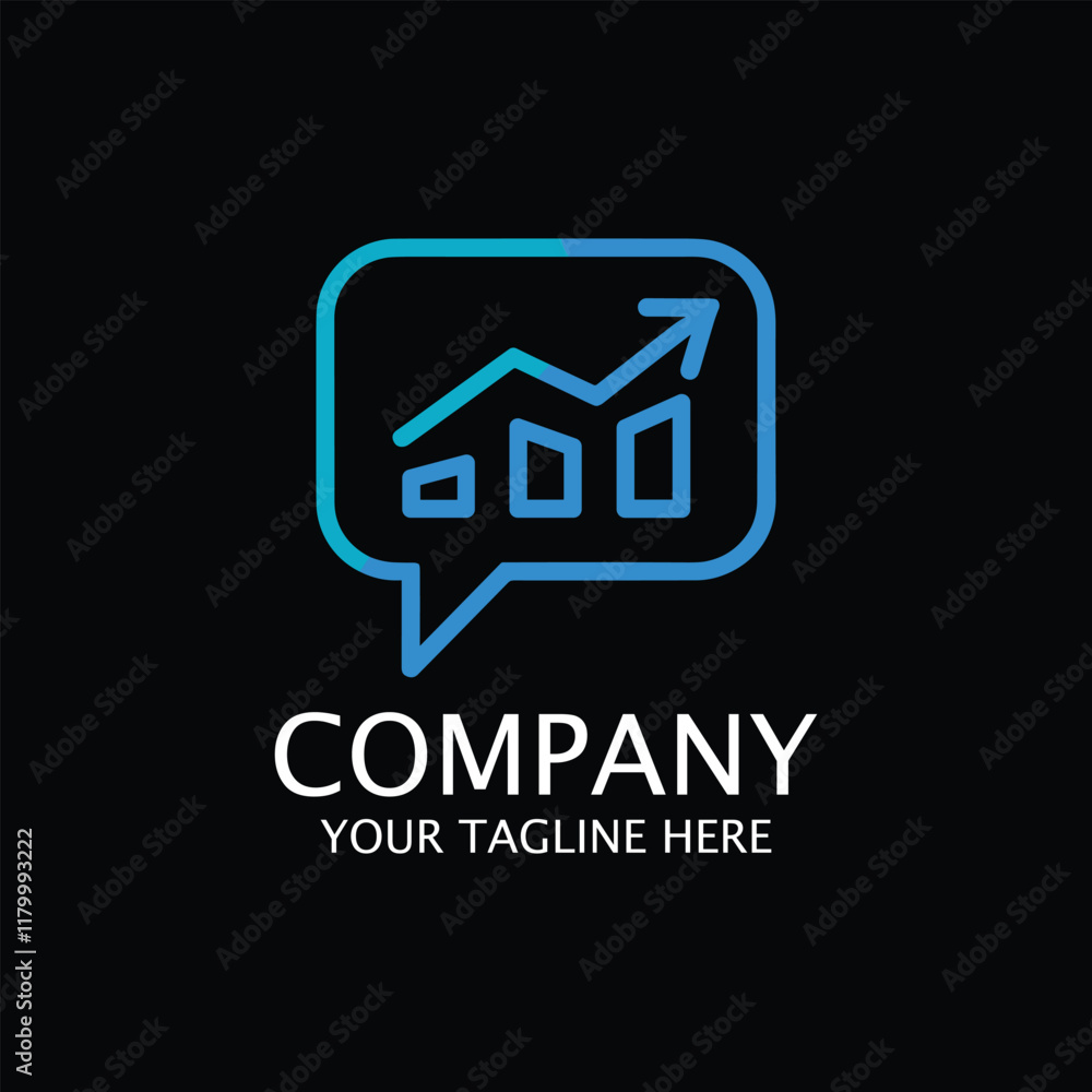 Fototapeta premium Company Logo Template Design.