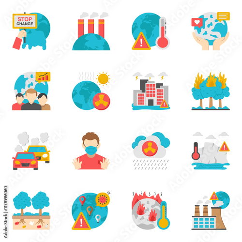 Set of Travel Isometric Illustrations 

