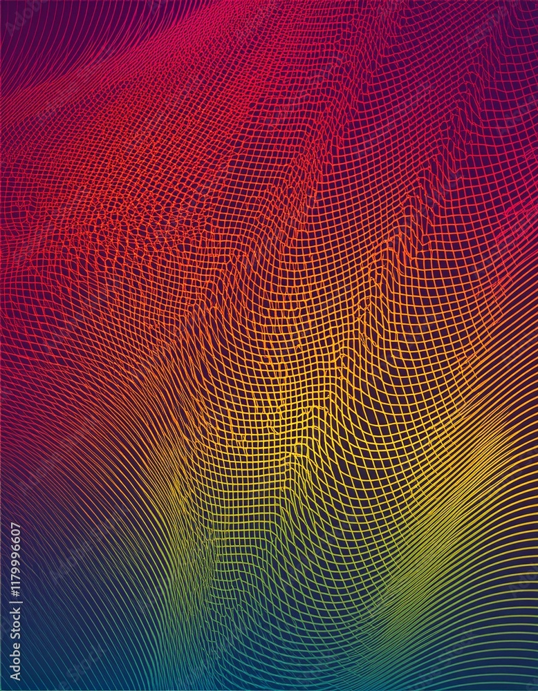 Fototapeta premium Background colorful halftone gradient vector background. Generated image