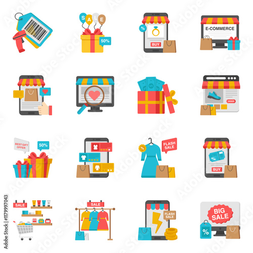 Set of Travel Isometric Illustrations 

