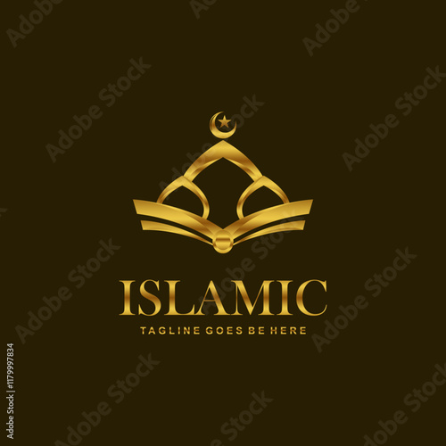 Islamic Logo Vector Art  Icons  and Graphics