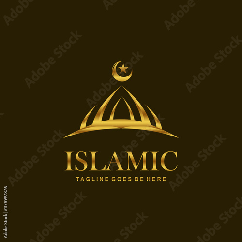 Islamic Logo Vector Art  Icons  and Graphics