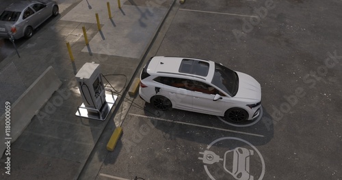 City street charging station