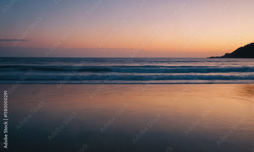 sunset on the beach sunset on the beach
