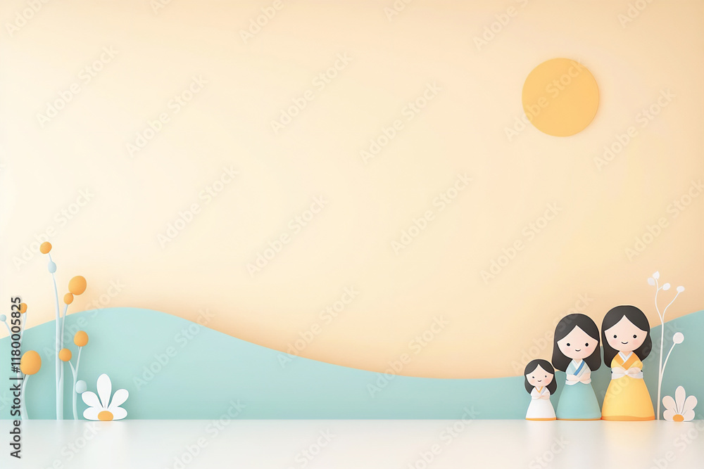 3d tranquil bowing family 3d tranquil bowing family