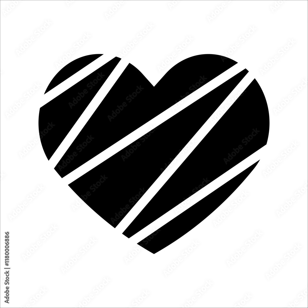 Set of hand drawn heart. collection scribble markers hearts isolated on white background. Vector illustration for print, scrap booking, graphic design, web and other.