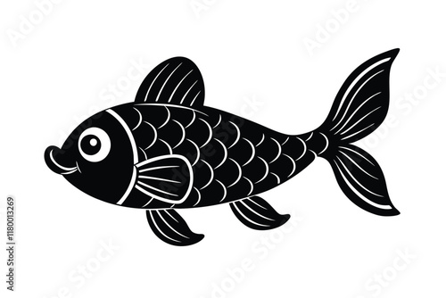 illustration of a  molly fish