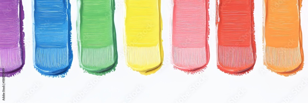 Fototapeta premium Palette knife textured painting with an abstract background art